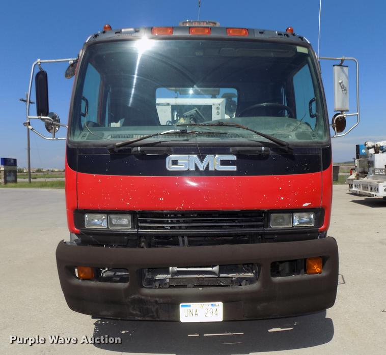 image for item DB8636 1997 GMC T7500 street sweeper