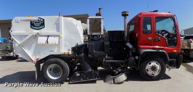 image for item DB8636 1997 GMC T7500 street sweeper