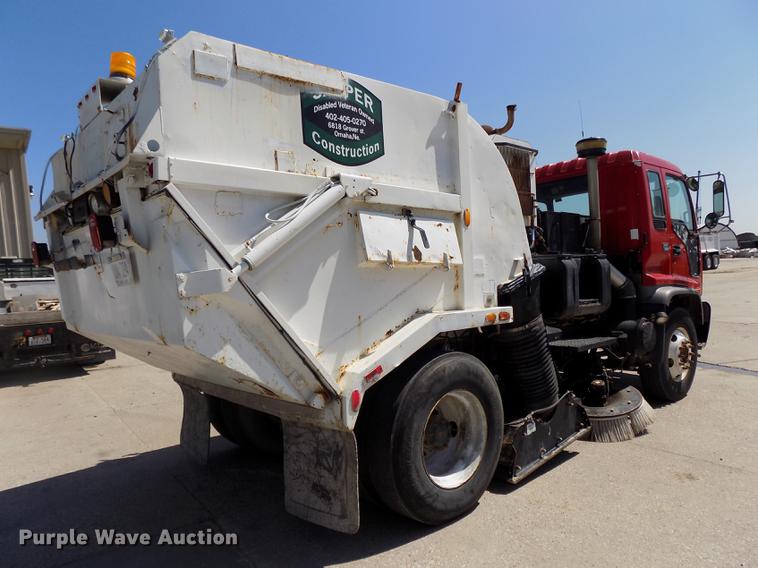 image for item DB8636 1997 GMC T7500 street sweeper