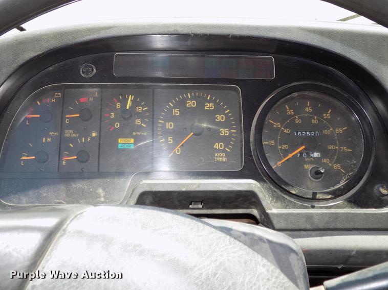 image for item DB8636 1997 GMC T7500 street sweeper