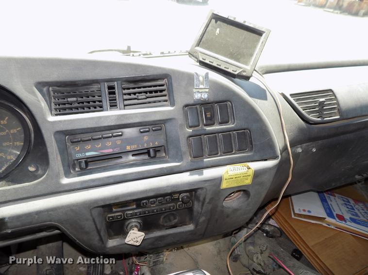 image for item DB8636 1997 GMC T7500 street sweeper