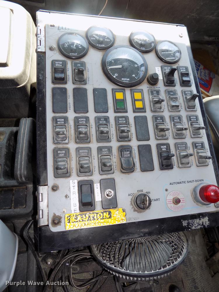 image for item DB8636 1997 GMC T7500 street sweeper