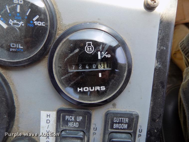 image for item DB8636 1997 GMC T7500 street sweeper