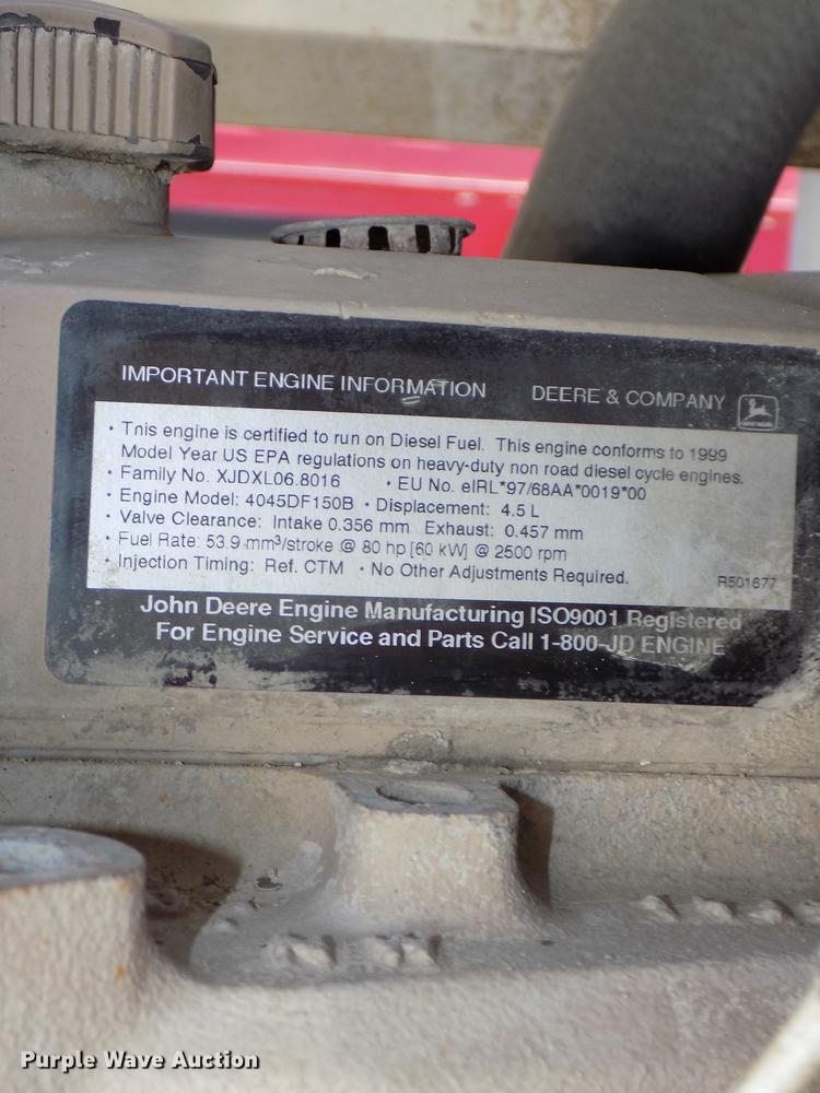 image for item DB8636 1997 GMC T7500 street sweeper