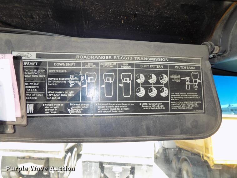 image for item DB8638 1991 Ford LT8000 dump truck