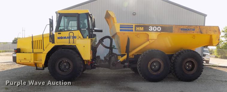 image for item DB8651 2003 Komatsu HM300-1 haul truck
