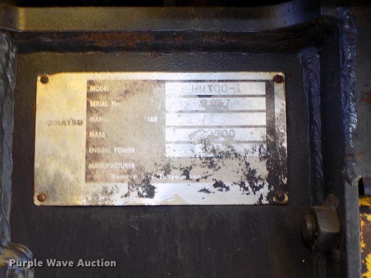 image for item DB8651 2003 Komatsu HM300-1 haul truck