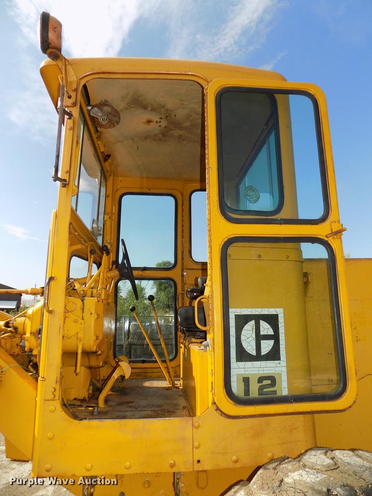 image for item DB8654 1969 Caterpillar 12F rigid frame motor grader
