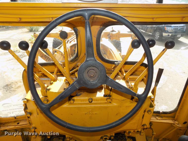 image for item DB8654 1969 Caterpillar 12F rigid frame motor grader