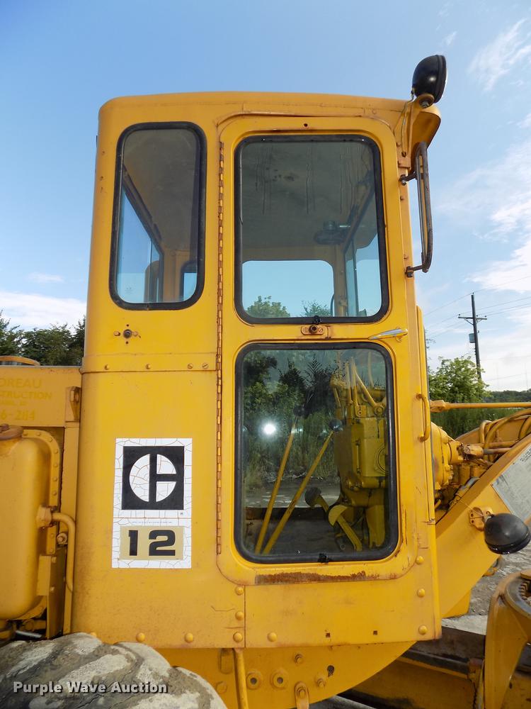 image for item DB8654 1969 Caterpillar 12F rigid frame motor grader