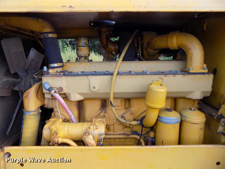 image for item DB8654 1969 Caterpillar 12F rigid frame motor grader