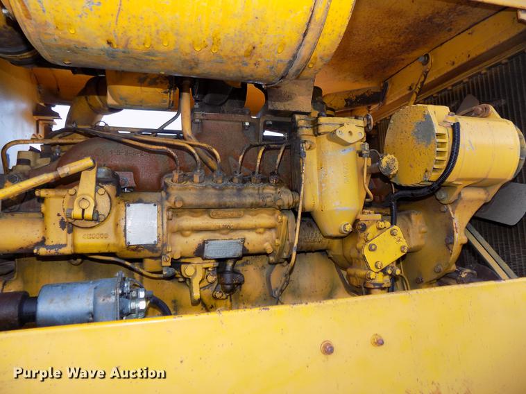 image for item DB8654 1969 Caterpillar 12F rigid frame motor grader
