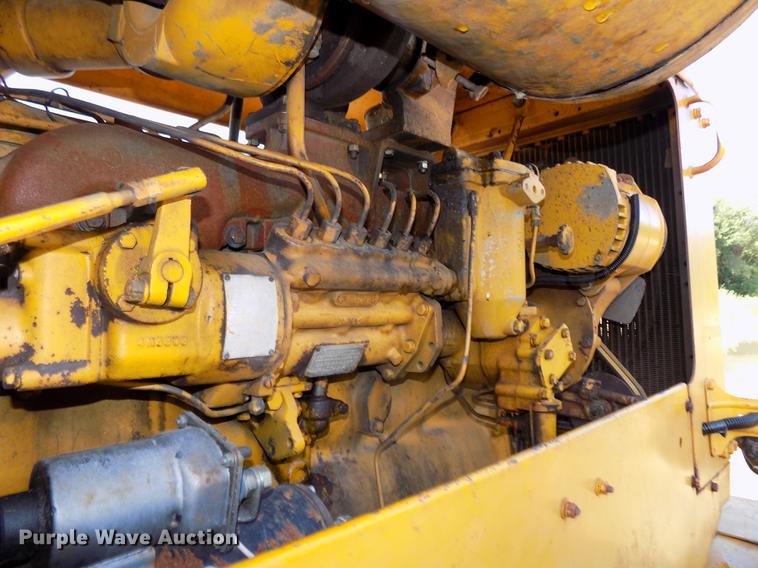 image for item DB8654 1969 Caterpillar 12F rigid frame motor grader