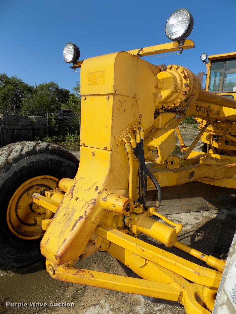 image for item DB8654 1969 Caterpillar 12F rigid frame motor grader