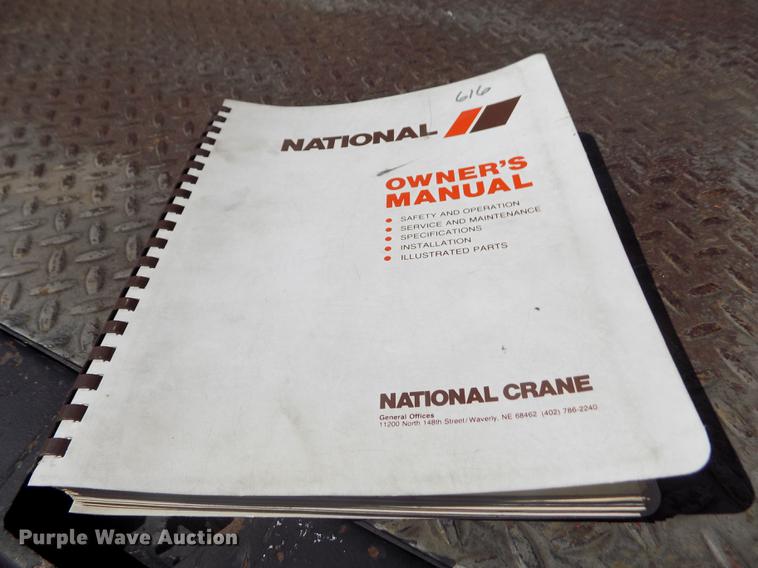 image for item DB9138 1978 Ford crane truck