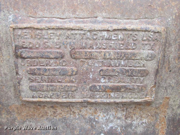 image for item DB9314 Hensley excavator bucket