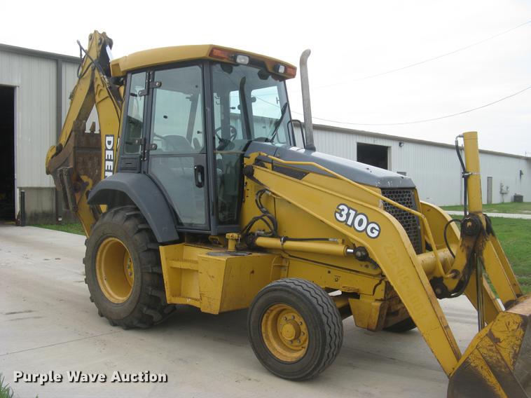 image for item DC1289 2004 John Deere 310G backhoe