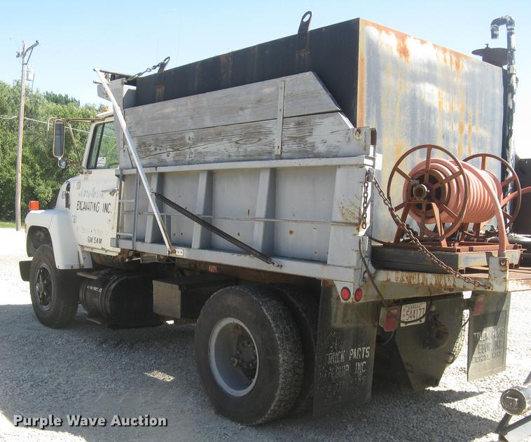 image for item DC1290 1977 Ford 8000 dump truck