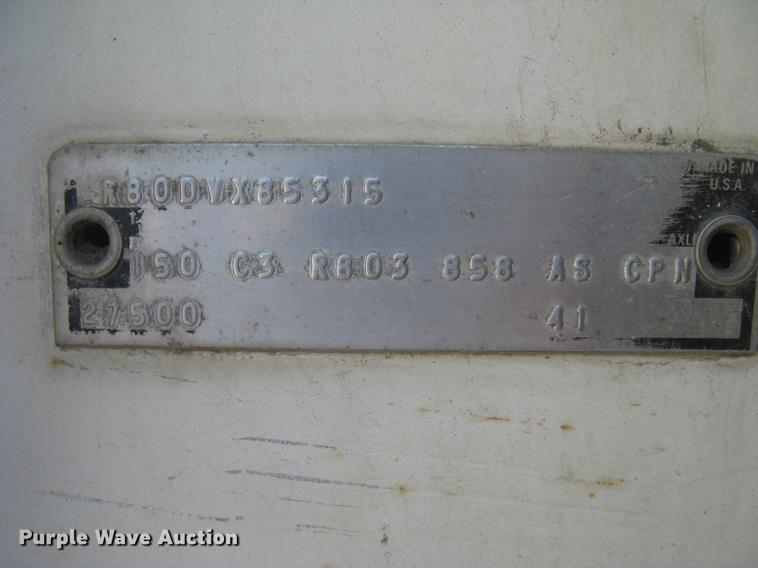 image for item DC1290 1977 Ford 8000 dump truck