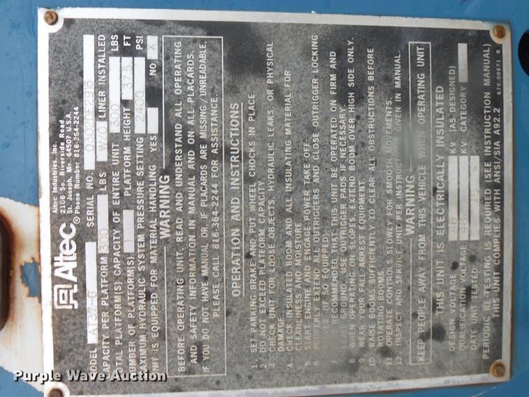 image for item DD4274 2009 Ford F550 Super Duty bucket truck