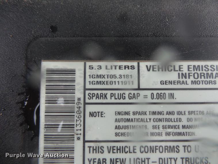 image for item DD4275 2001 Chevrolet Silverado 1500 Ext.Cab pickup truck