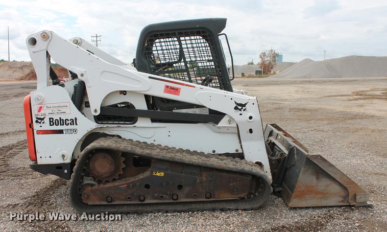 image for item DD5311 2014 Bobcat T870 skid steer