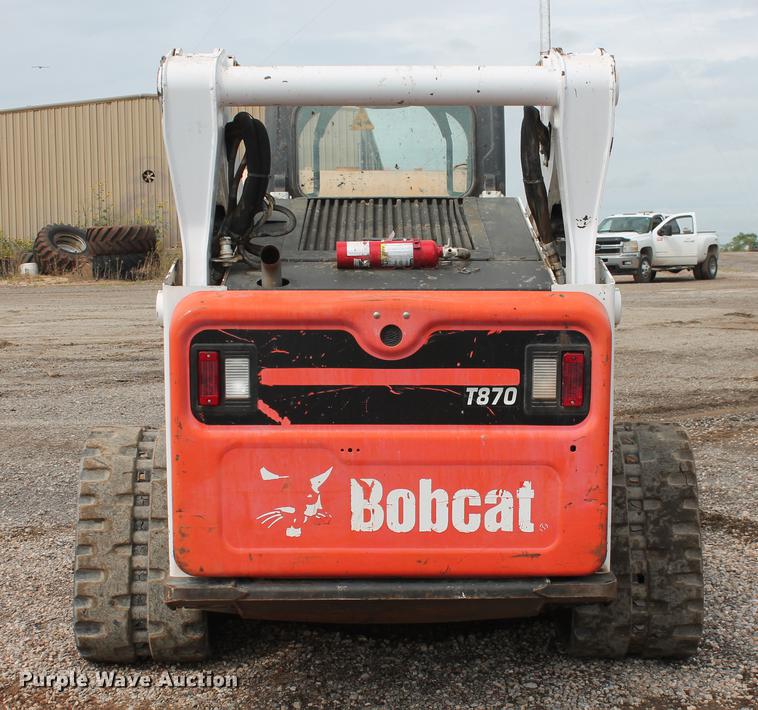 image for item DD5311 2014 Bobcat T870 skid steer