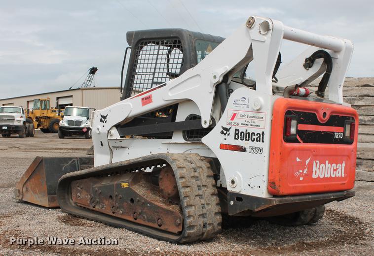 image for item DD5311 2014 Bobcat T870 skid steer
