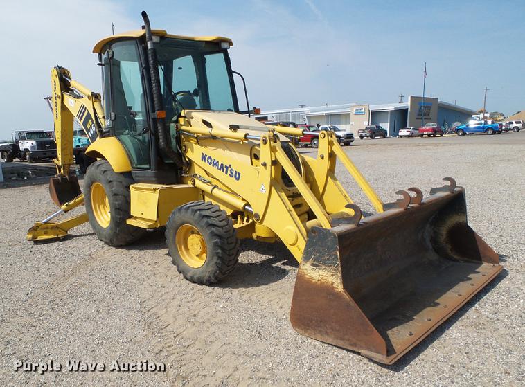 image for item DD5841 2006 Komatsu WB146 backhoe