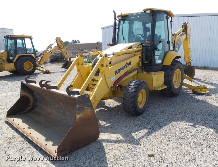 image for item DD5841 2006 Komatsu WB146 backhoe