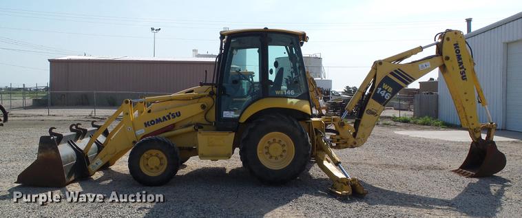 image for item DD5841 2006 Komatsu WB146 backhoe