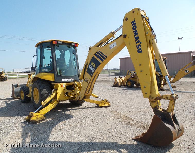 image for item DD5841 2006 Komatsu WB146 backhoe