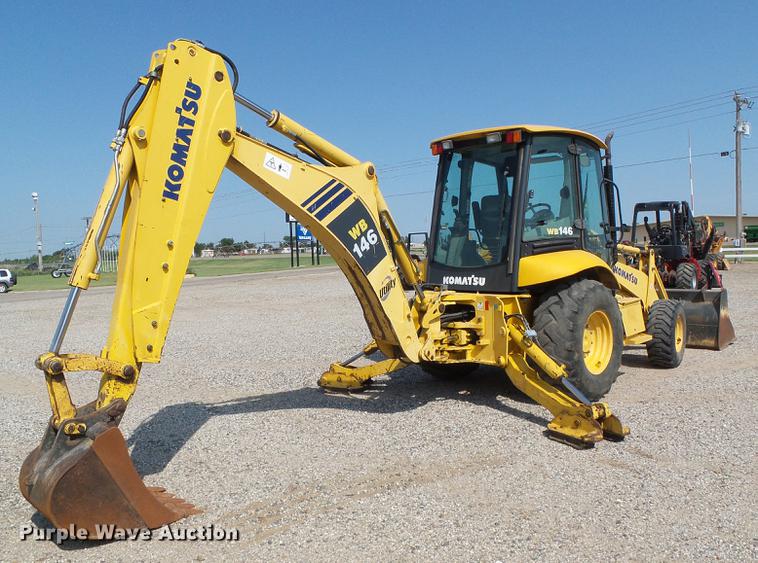 image for item DD5841 2006 Komatsu WB146 backhoe