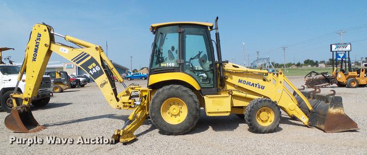 image for item DD5841 2006 Komatsu WB146 backhoe