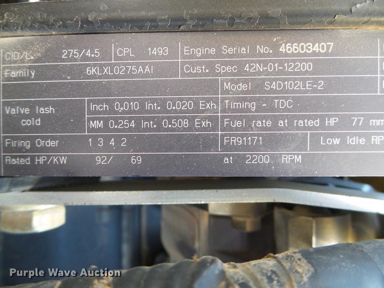 image for item DD5841 2006 Komatsu WB146 backhoe