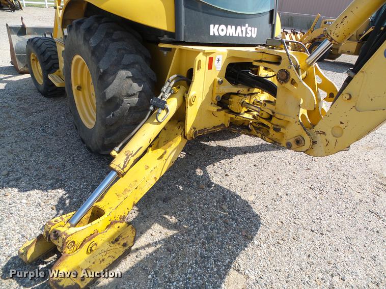 image for item DD5841 2006 Komatsu WB146 backhoe