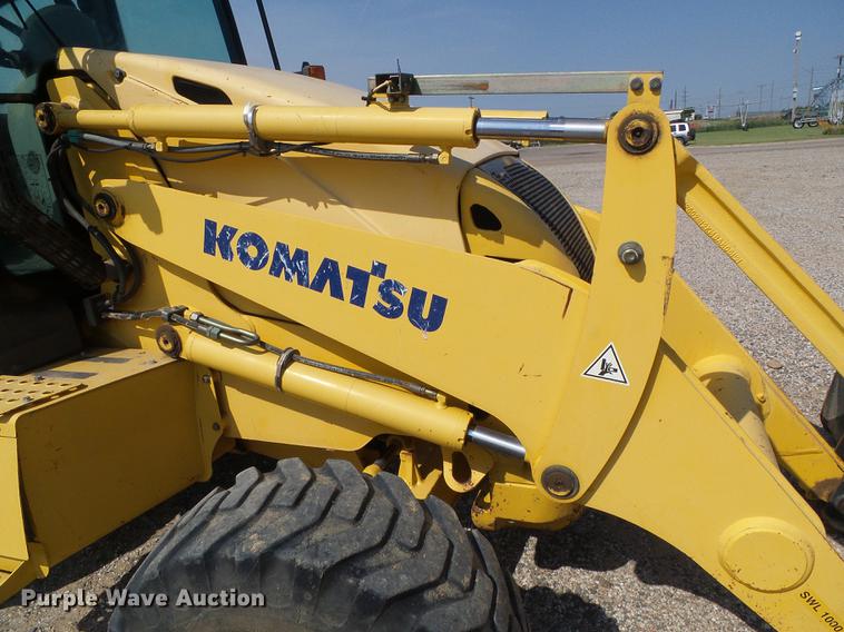 image for item DD5841 2006 Komatsu WB146 backhoe
