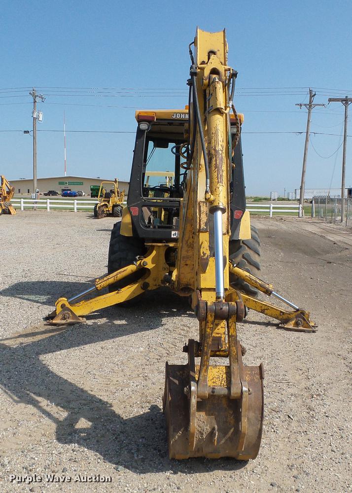 image for item DD5843 1996 John Deere 310D backhoe