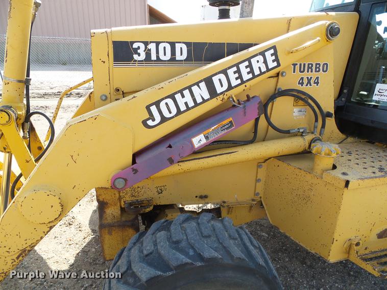 image for item DD5843 1996 John Deere 310D backhoe