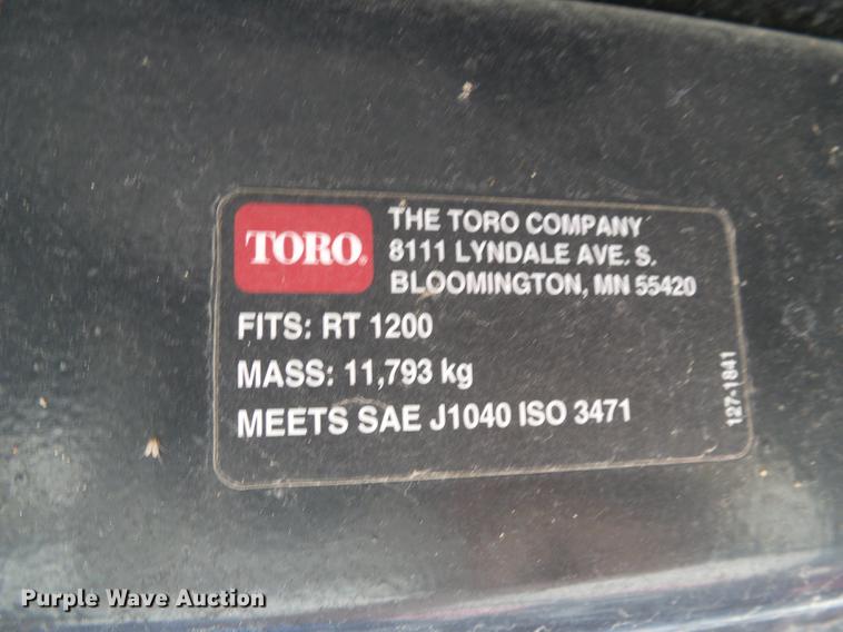 image for item DD5844 2015 Toro RT1200 trencher