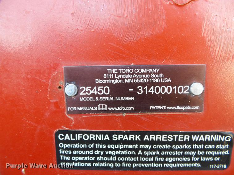 image for item DD5844 2015 Toro RT1200 trencher