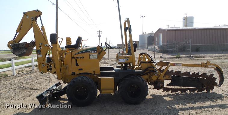 image for item DD5845 2007 Vermeer RT650 trencher