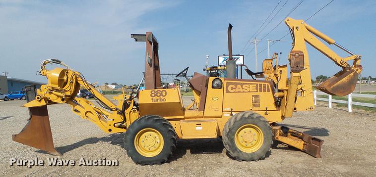 image for item DD5846 1994 Case 860 vibratory cable plow