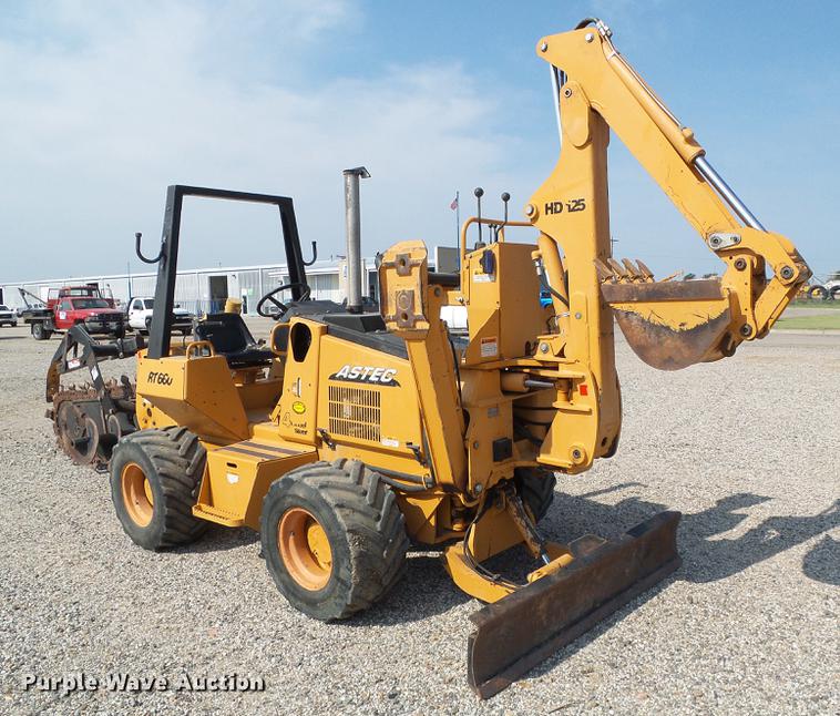 image for item DD5847 2002 Astec RT660 trencher