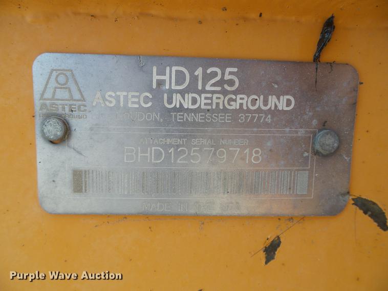 image for item DD5847 2002 Astec RT660 trencher