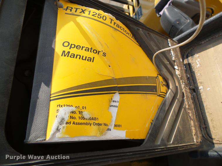 image for item DD5848 2008 Vermeer RTX1250 trencher