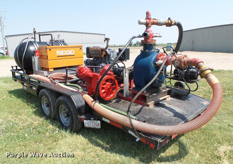 image for item DD5856 2015 Maxey C720-HD slurry pump trailer