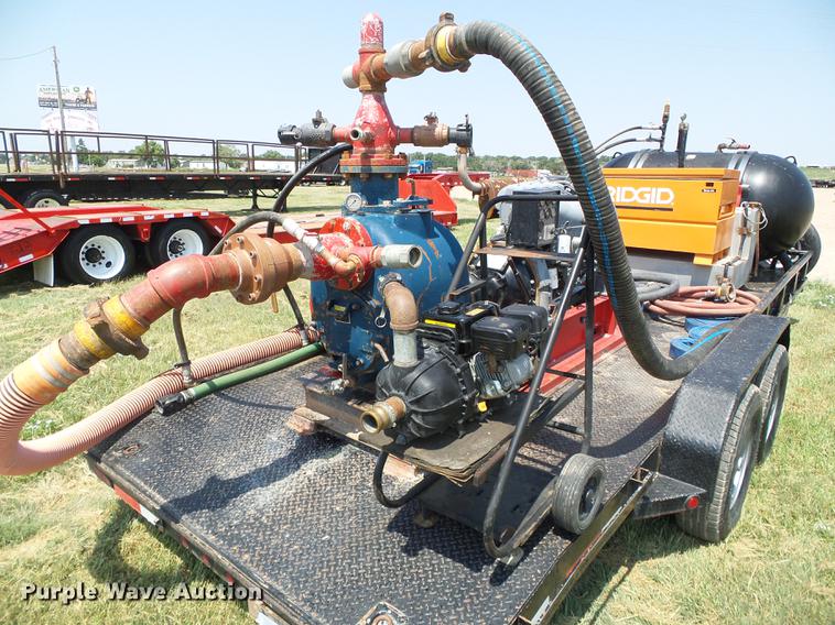 image for item DD5856 2015 Maxey C720-HD slurry pump trailer