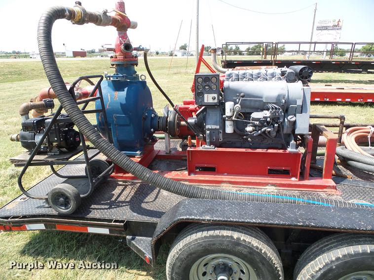 image for item DD5856 2015 Maxey C720-HD slurry pump trailer