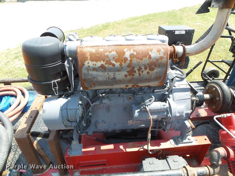 image for item DD5856 2015 Maxey C720-HD slurry pump trailer